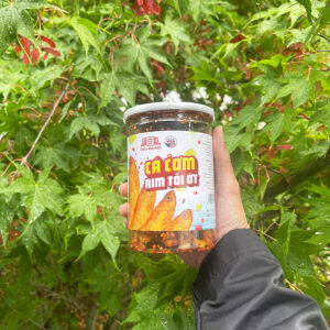 cá cơm rim tỏi ớt